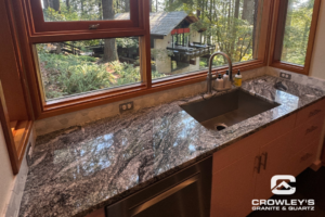 Elegant countertop installed by Crowley's