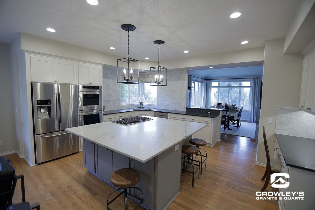 Elegant countertop installed by Crowley's