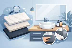 How to Choose Bathroom Vanity Countertops