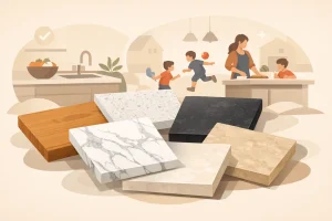 5 Best Countertops for Busy Families Compared