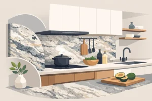 Granite Backsplash Ideas for Kitchen Remodels