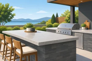 How to Plan Outdoor Countertops That Last