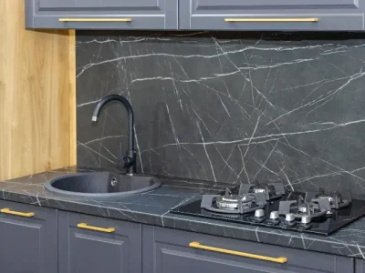 soapstone-kitchen-counter Dark soapstone kitchen counter